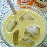 アイス☆マンゴー青汁烏龍茶♪
